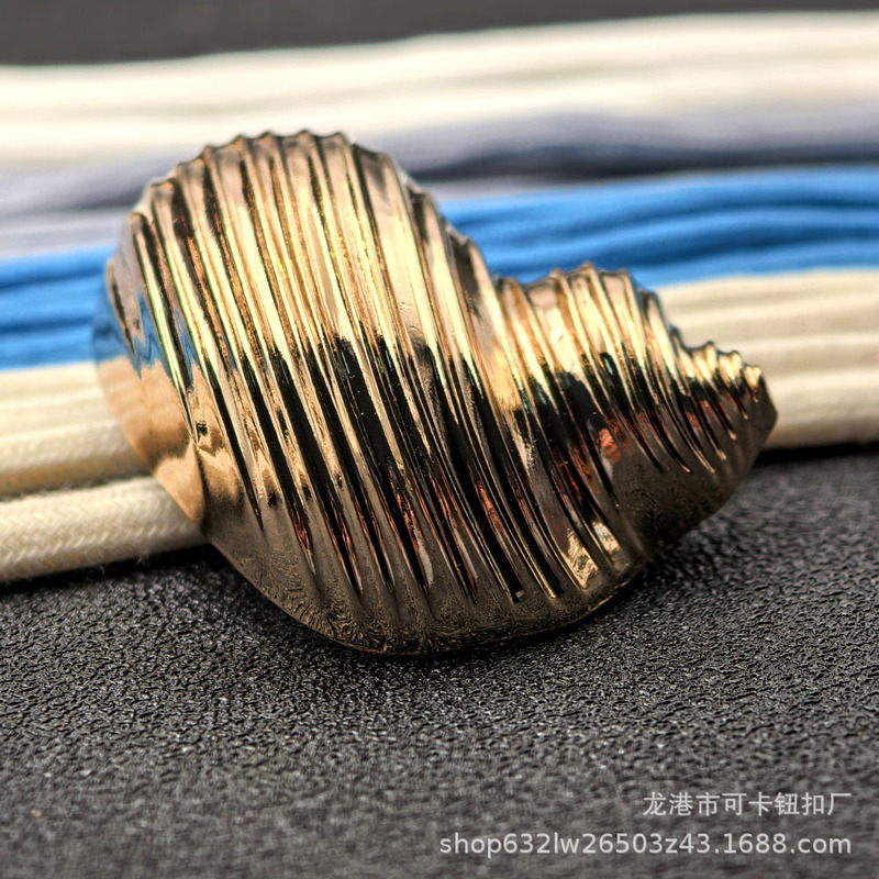 异形金属装饰扣贝壳海螺纽扣开衫毛衣大衣腰带扣内衣泳衣丝巾钮扣|undefined