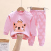 Children's set, thermal underwear for boys, demi-season cotton pijama, children's clothing