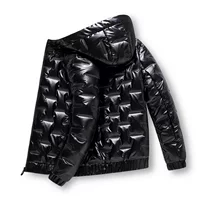 Men's winter short down jacket, trend keep warm hoody