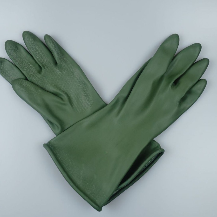 厂家直销桂林锦纶衬里氯丁工业手套舒适耐磨耐用劳保护手手套