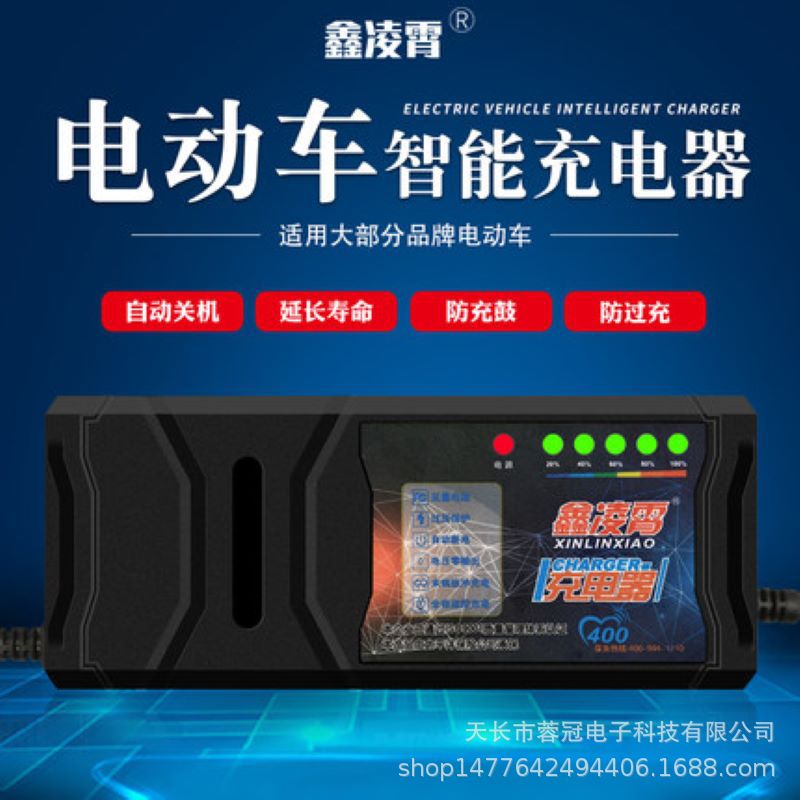 电动车电瓶充电器60V20AH72伏30安40A爱玛雅迪台铃电车三轮车通用