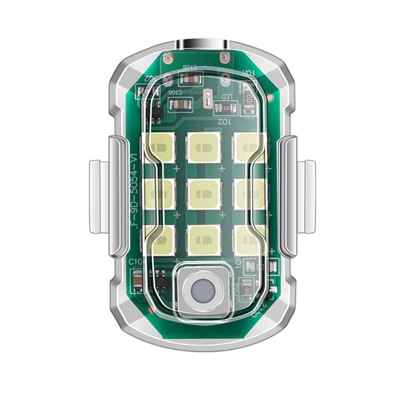 Nuevo LED multifuncional con fichaje lámpara de carga clip de ropa correr lámpara de silicona pescar luz de cabeza fuerte image 5