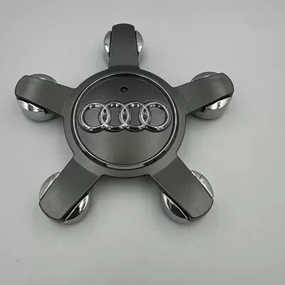 logo cover 135mm, Hub cover - concave-gray