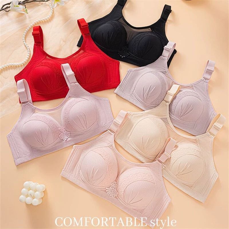 2022 новый стиль плюс размер нижнего белья женский сбор без стального кольца тонкий бюстгальтер для защиты от светооторегулировки безмагнитный бюстгальтер