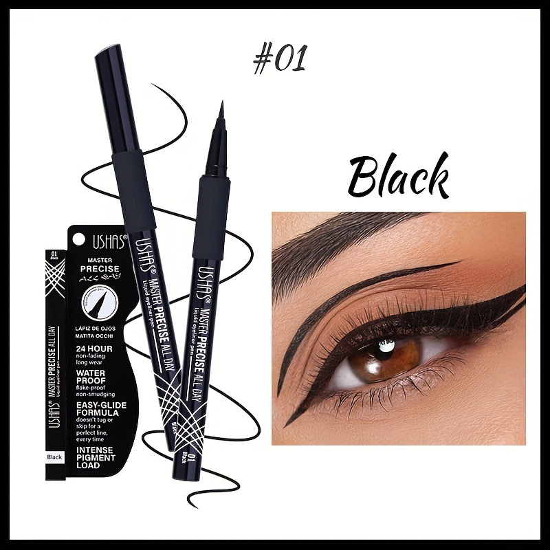 USHAS Europa y los Estados Unidos transfronterizos spot eyeliner pen negro duradero impermeable eyeliner TP352F - 1