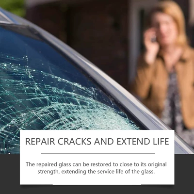 Crack Care Agent Clear – Auto glass repair liquid