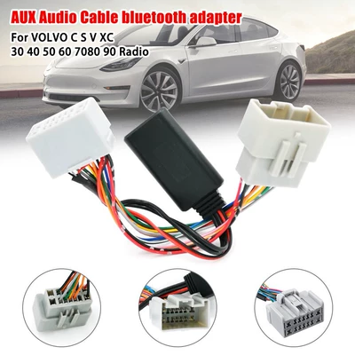 Suitable for Volvo Volvo Xc90 C30 C70 S40 S60 S80 V70 Bluetooth Adapter Aux in