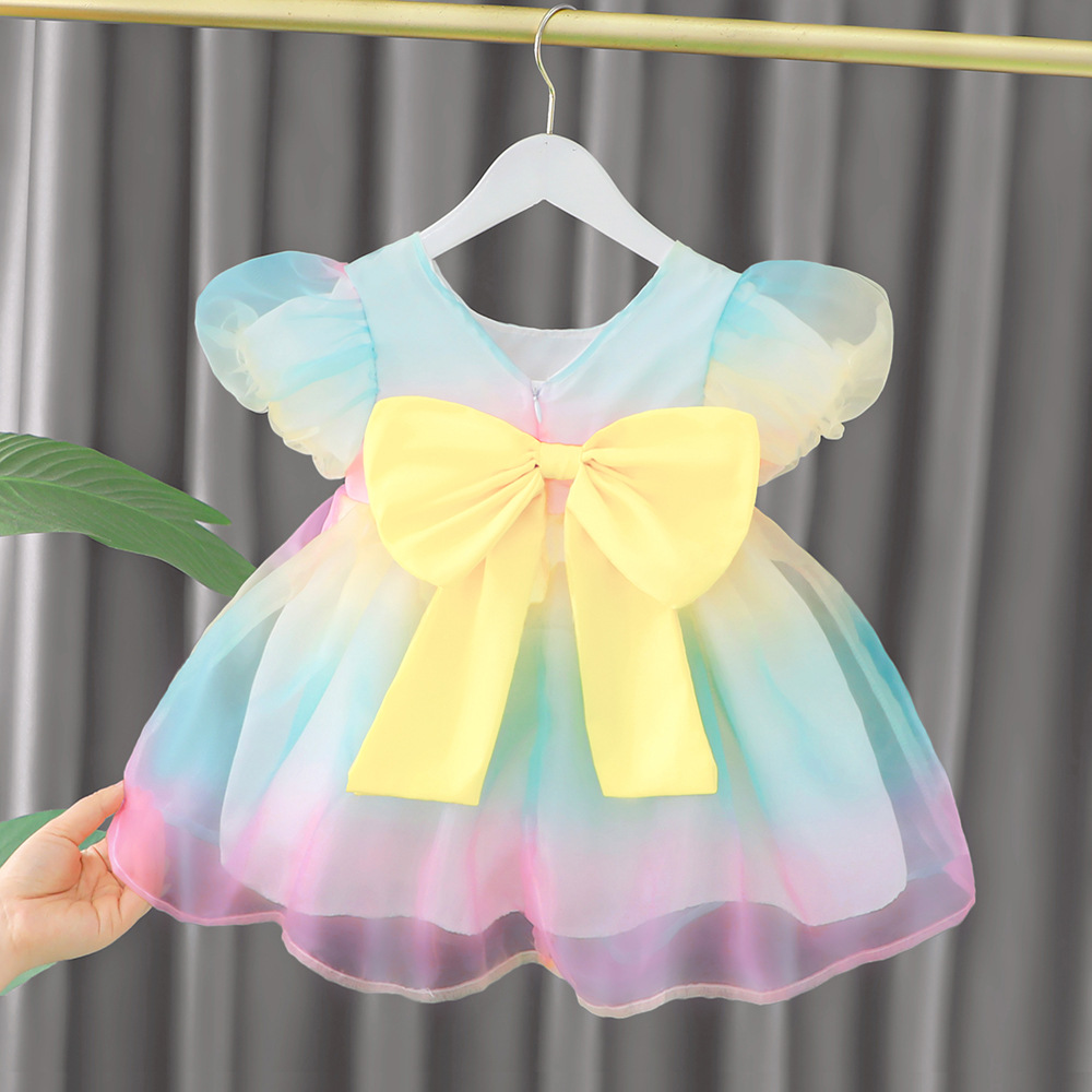 2022 New Baby Mini Skirt 4 Girls Dress S...
