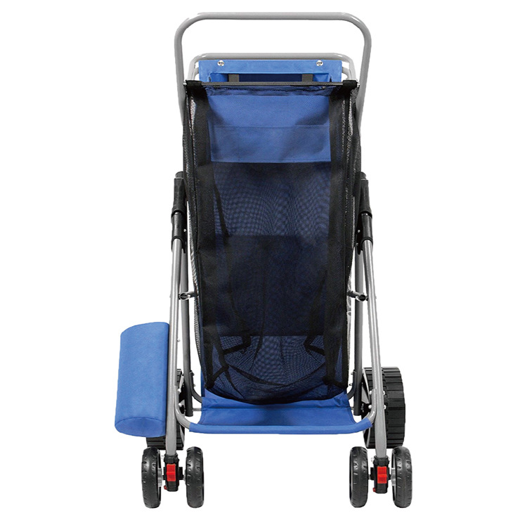 Pesca coche plegable coche aluminio camping al aire libre deportes al aire libre de cuatro fases plegable color