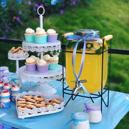 Coca-Cola barrel with tap bar cocktail cold water barrel break time drink barrel lemon wine glass bottle juice can container