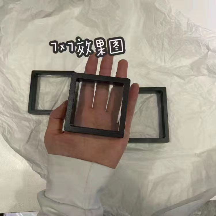 Caja de exhibición de película PE transparente Caja de embalaje elástica Caja de joyería Caja de almacenamiento de joyería Bracelet Collar Bracelet