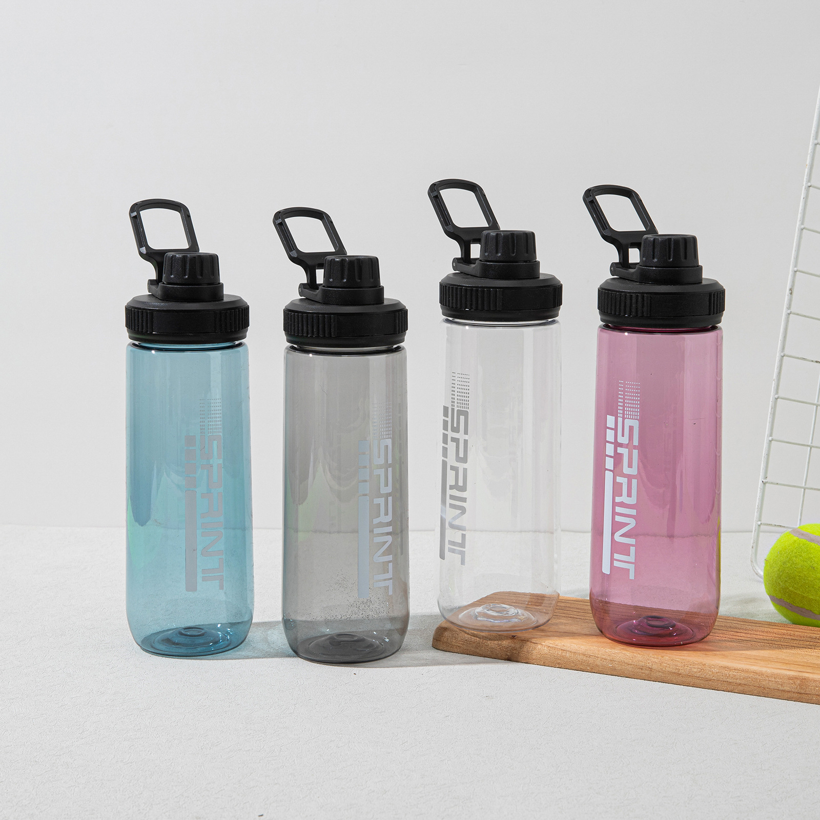 Verano nuevo deportivo taza de agua mayorista para niños y niñas taza de plástico portátil portátil al aire libre taza portátil de gran capacidad