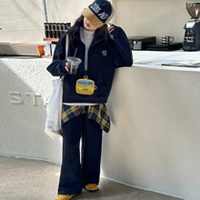 女童羽绒棉马甲秋冬外穿2025新款女大童韩版加厚马夹坎肩冬装外套