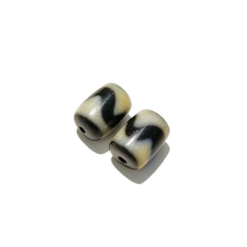 チベット式台湾工芸 天珠 高油分 手工包浆 卸売【AB級】|undefined