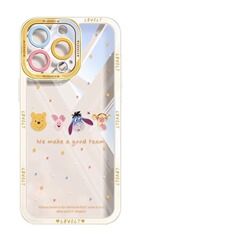 适用苹果17AIR手机壳新款iphone16硅胶plus可爱全包天使眼保护套