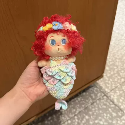 Pluş açarlıqlar Pendant with Freckles Keychain - garland-colorful-fish-red-explosion-pendant