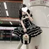 Чёрный (op, заколка)