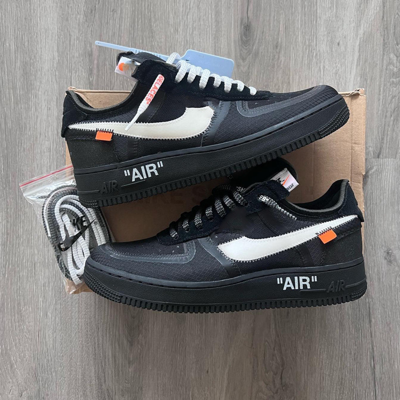 Original Af1 X Ow Collaboration Air Force 1 Sneakers, Spring/Summer Unisex Breathable Mesh Deconstructed Retro Casual Shoes Original Af1 X Ow Collaboration Air Force 1 Sneakers, Spring/Summer Unisex Breathable Mesh Deconstructed Retro Casual Shoes
