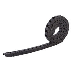 3D打印機拖鏈 工程塑料 7X7 10*10內徑 I3配件 帶安裝頭坦克鏈