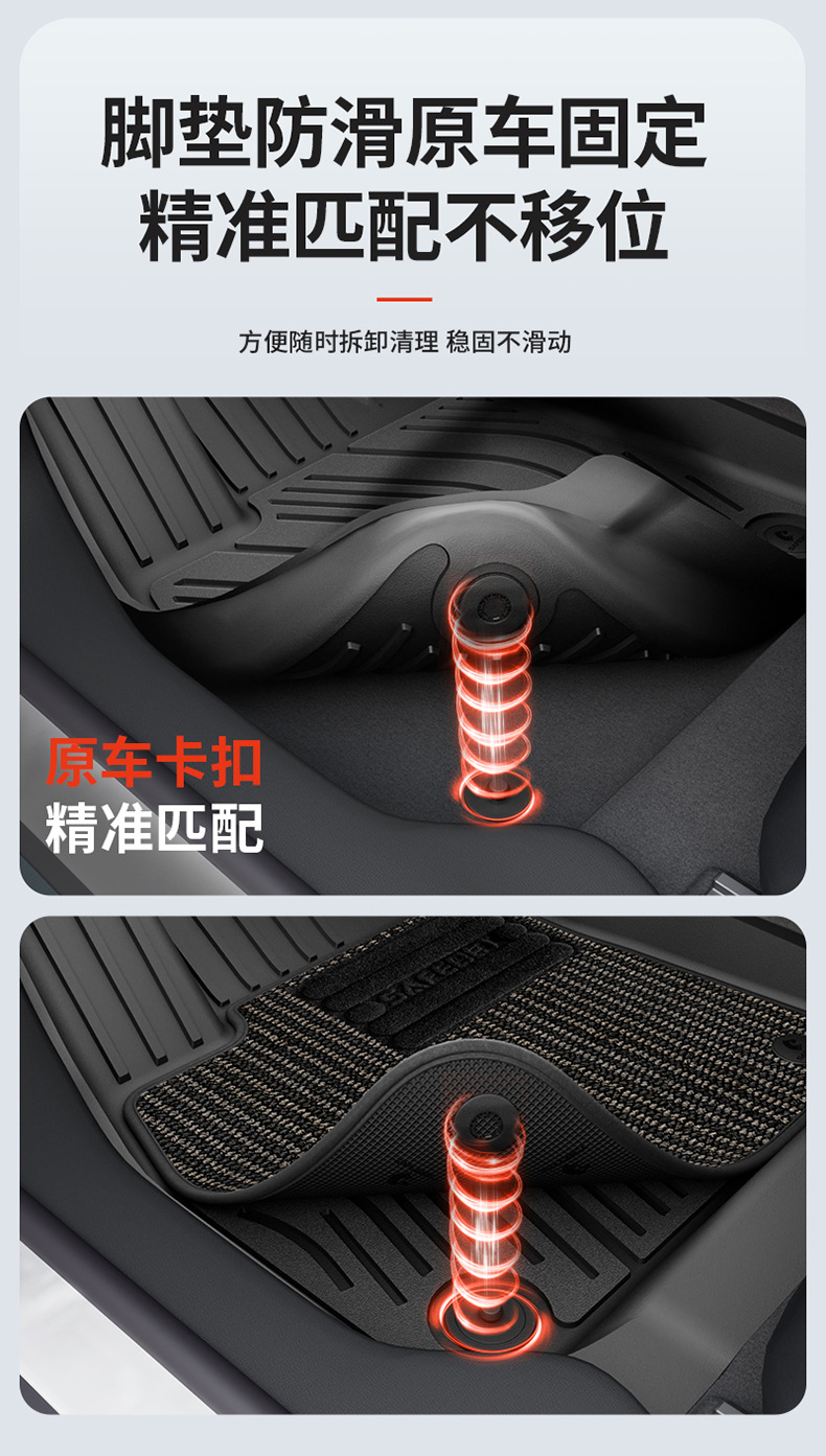 Suitable for Buick New Regal, Lacrosse, Envision Plus, and Other Special Vehicles, Tpe Car Floor Mats and Vehicle Accessories