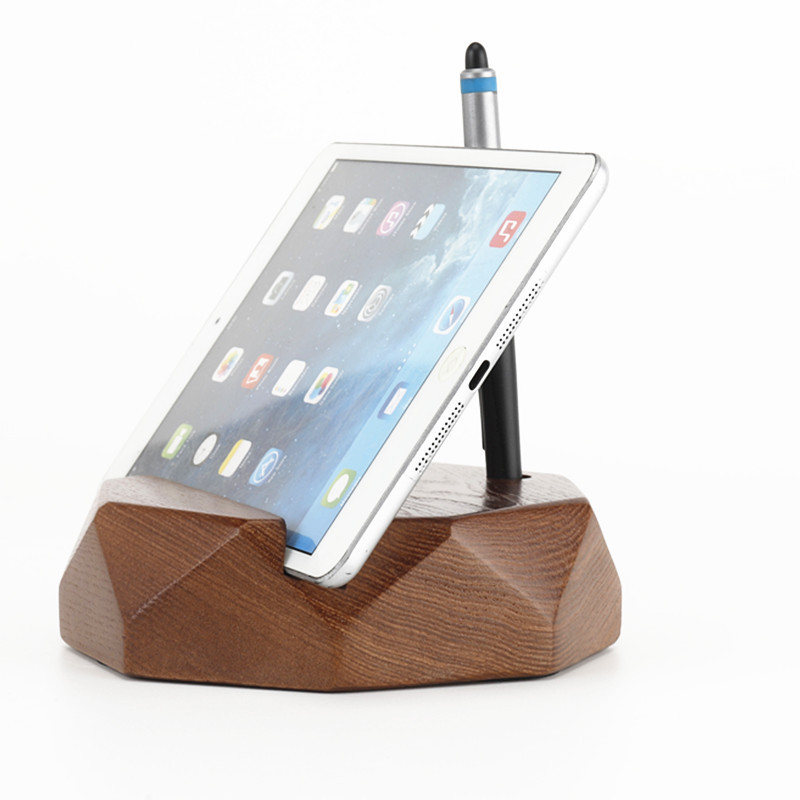 abothline solid wood flat frame charging base home decoration desktop storage thickened base stable support