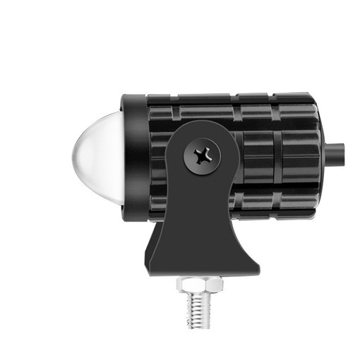 Two-color small steel cannon 12-80V waterproof LED motorcycle spotlight headlight two-color far and near integrated waterproof