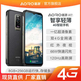 AORO/遨游A17三防工业手机化工防爆户外4G煤矿IP68红外夜视加油站
