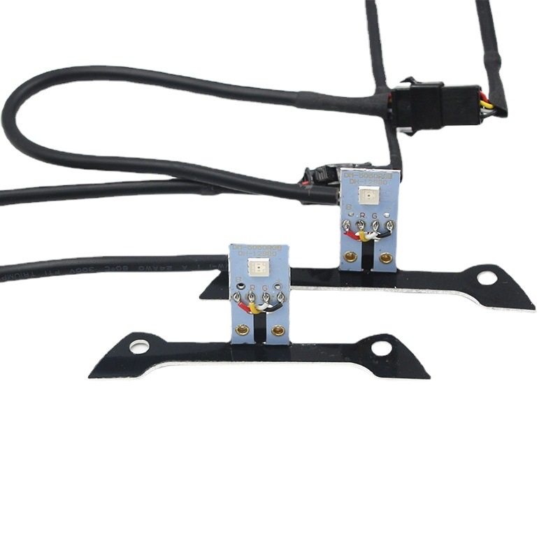H1 colorido en forma de T solo APP360led Devil ojo teléfono móvil Bluetooth lente de control remoto Lámpara decorativa Angel Eye