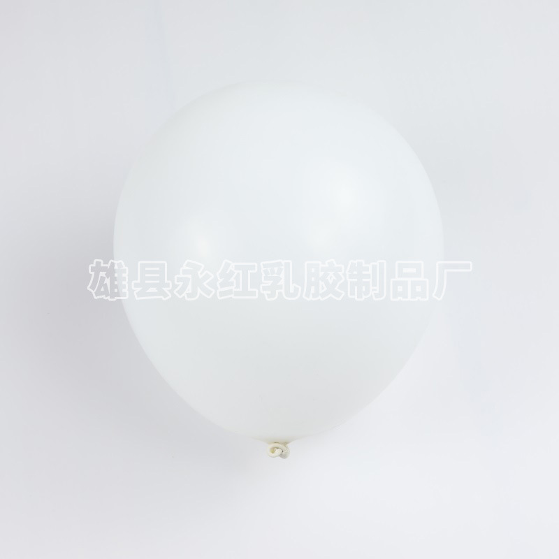 1.5 g 10 pulgadas blanco mate (100 piezas / paquete)