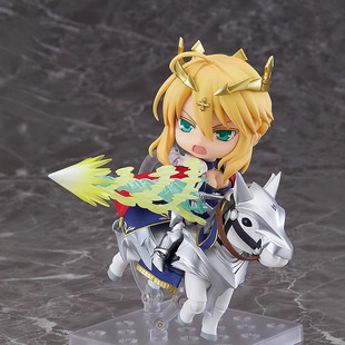 命运之夜 Fate 1532# 阿尔托莉雅 白枪呆 Q版粘土人可动换脸公仔-阿里巴巴