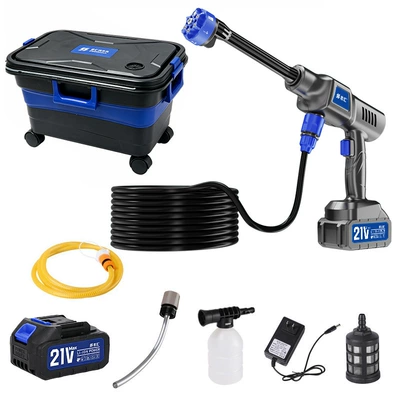 High pressure car wash water gun, water gun, lithium battery car washer