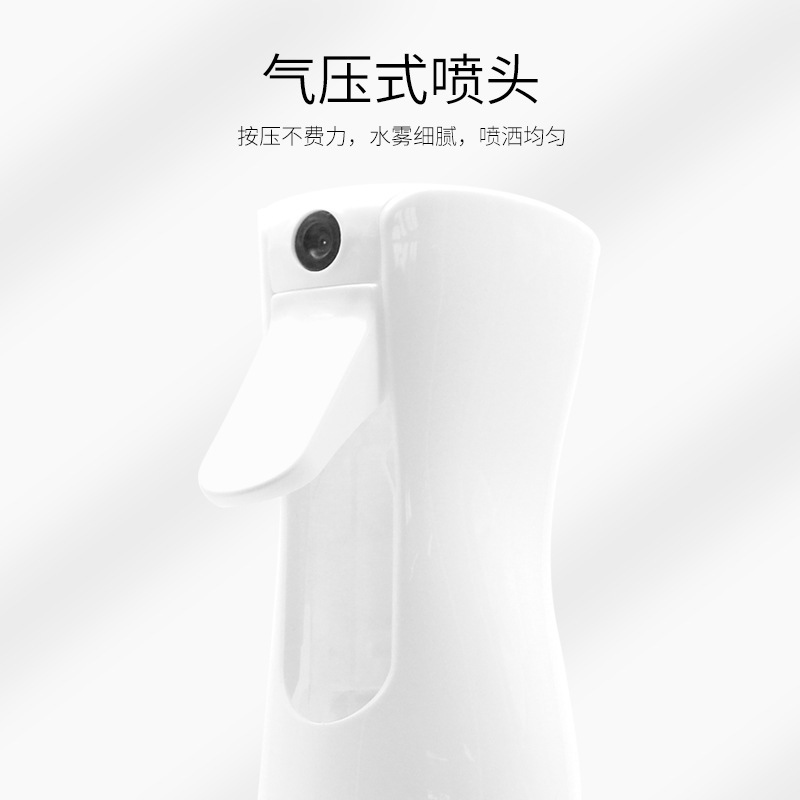 Comercio exterior pulverización de alta presión color gradiente desinfectante agua de maquillaje alcohol pulverización de alta presión botella de pulverización continua botella dividida