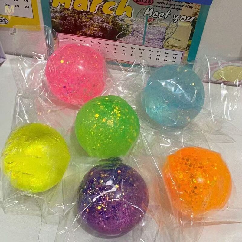 Cross-Border 85-Degree Glitter Aurora Maltose Ball Tpr Stress Relief Toy Soft Rubber Slow Rebound Stress Relief Toy Wholesale Cross-Border 85-Degree Glitter Aurora Maltose Ball Tpr Stress Relief Toy Soft Rubber Slow Rebound Stress Relief Toy Wholesale