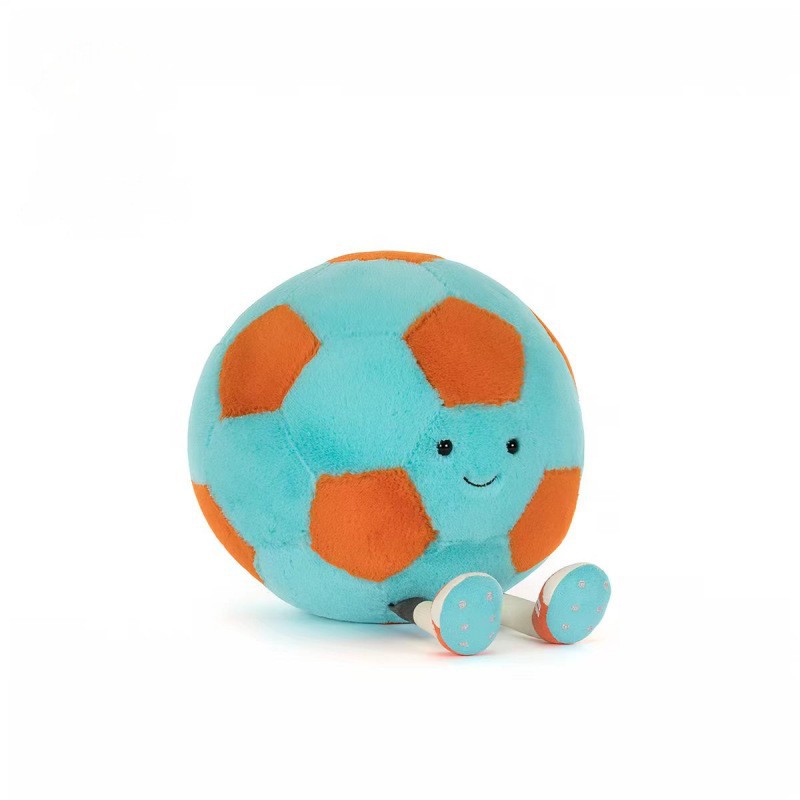 Futebol Gato Geely 18cm / Modelo completo com três padrões (siga a coleção para receber um saco de pó)