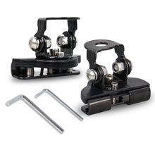 越野车机盖支架汽车led射灯引擎盖卡边免打孔通用无损安装固定架