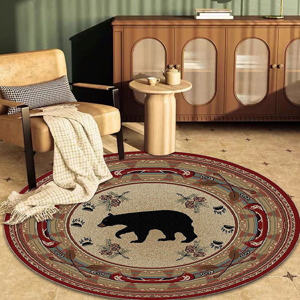 country retro carpet for living room