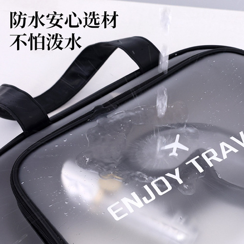 Double-layer swimming storage bag, travel dry and wet separation, special waterproof beach bag, large capacity seaside equipment swimsuit bag