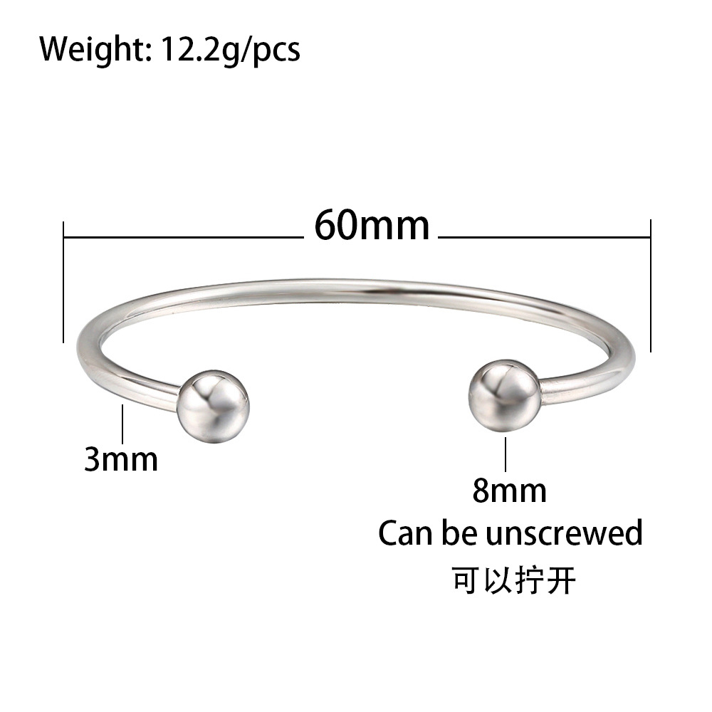 포지셔닝 비드가 없는 YB-219S-60mm 스틸 색상