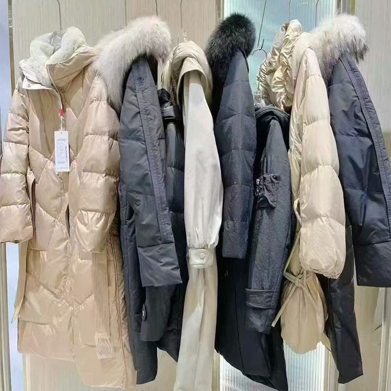 Clearance Women's Clothing Pierre Cardin down Jacket Winter 90% National Standard White Duck down Mid-Length Coat Brand Discount Wholesale Clearance Women's Clothing Pierre Cardin down Jacket Winter 90% National Standard White Duck down Mid-Length Coat Brand Discount Wholesale