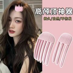 韓国風ヘアスタイリングコーム、髪根ヘアピン、高頭頂ふわふわ加工品、女性の額前髪ふわふわクリップ、怠け者のシームレス