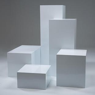 Display Table Clothing Store Flow Table Display Square Geometric Live Broadcast Platform Photography Ornaments Shopping Mall Model Platform