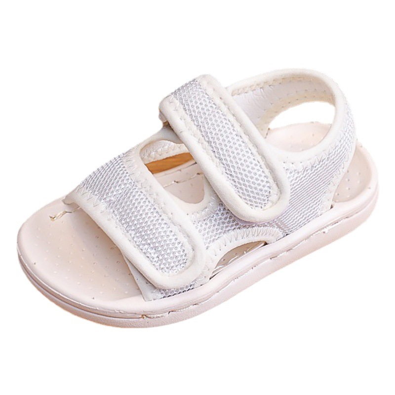 Sandalias de Playa para Niños y Niñas, Estilo Verano 2025, con Velcro Ajustable, Suela Suave Antideslizante