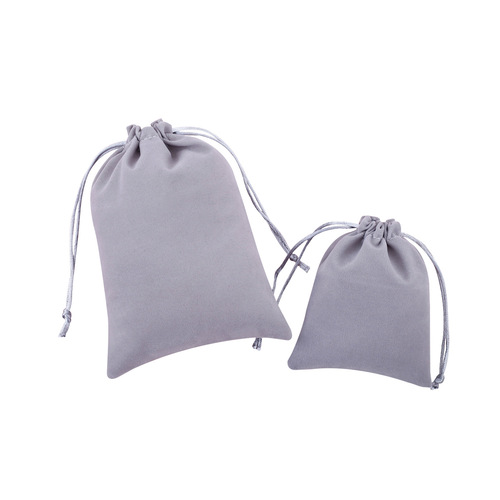 Manufacturer velvet pocket jewelry storage bag headphone coin purse cosmetics storage bag