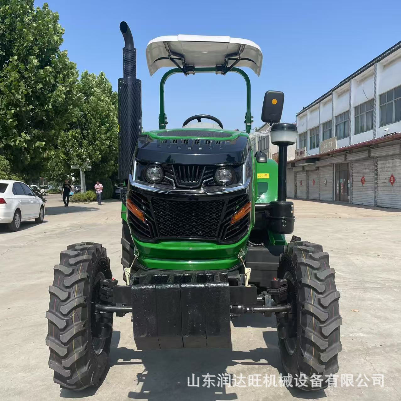 四轮四驱404拖拉机 装配东方红发动机强压多路阀水田旱地拖拉机