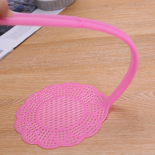 Manual Durable Fly Swatter Plastic New Material Wholesale Fly Swatter Home Use Durable Thickened Long Handle Large Size