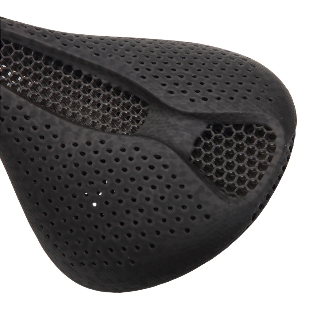 Balugoe bicicleta 3D tecnología de impresión fibra carbono carretera montaña sillín asiento pad 155mm