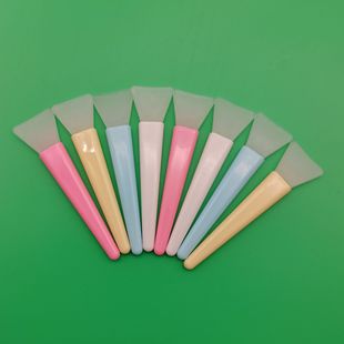 Popular Mini Facial Mask Brush, Soft Silicone Brush, Mud Mask Brush, Mask Mixing Stick, Practical Facial Beauty Tool