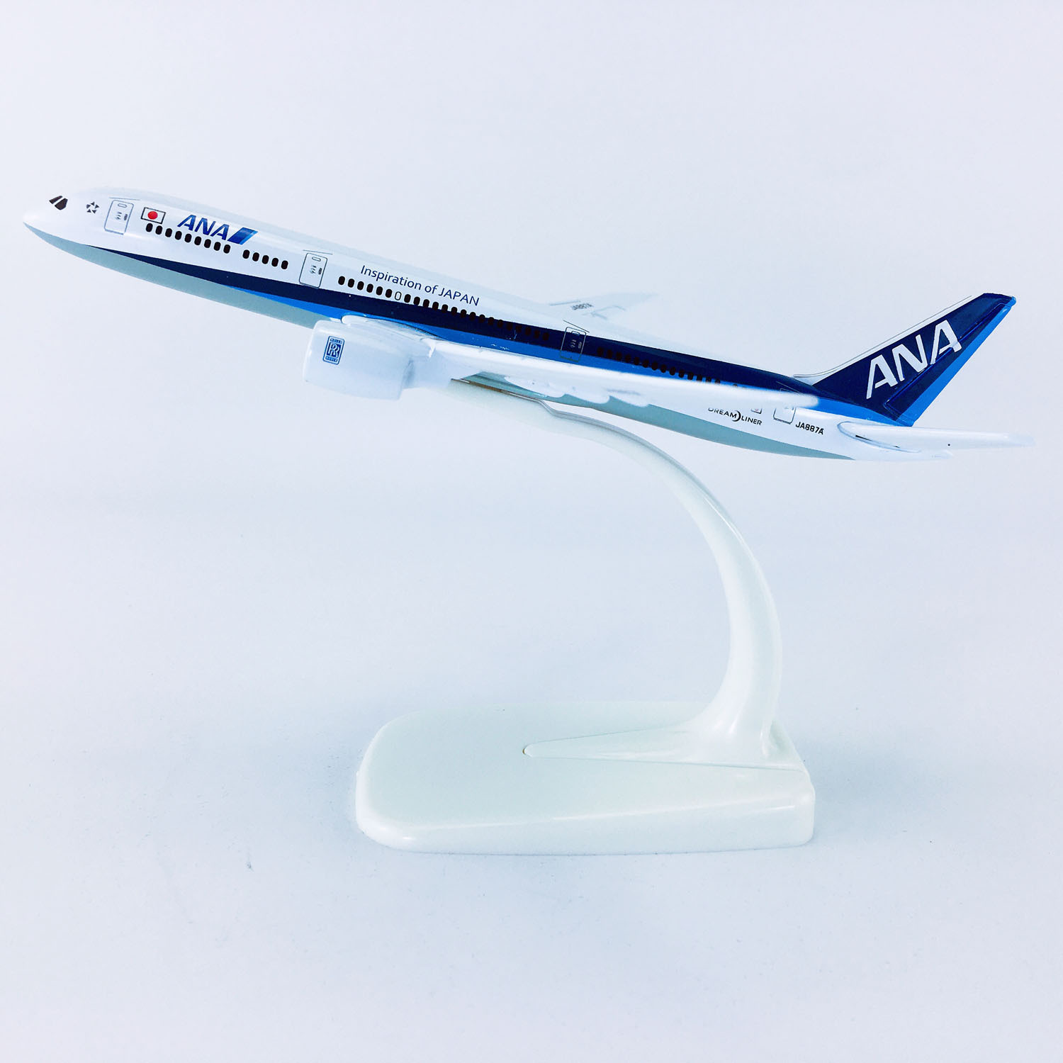 16cm modelo de avión de aleación sólida modelo de vuelo ANA B787 - 9 ANA
