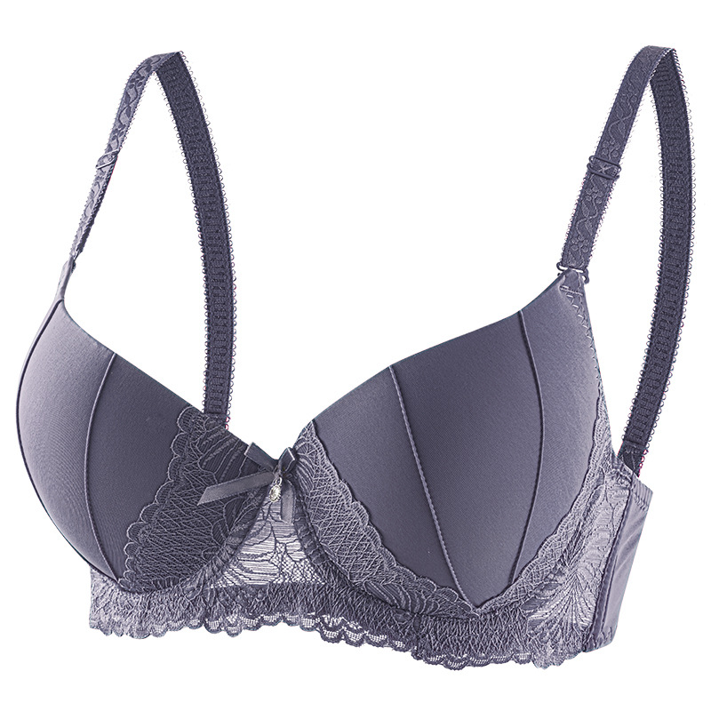 Bra de anillo de acero transfronterizo de encaje francés, taza de palma, Aliexpress, bra de ropa interior de comercio exterior de Amazon.