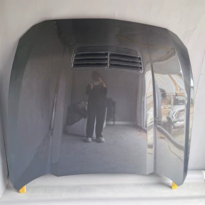 fiber engine hood with ventilation – Car shell
